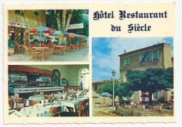 Cpsm: 84 MAZAN (ar. Carpentras) Hôtel Restaurant Du Siécle, Madame FAURE 1975   N° 84.329 - Mazan