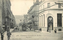 63 CLERMONT FERRAND - Rue Blatin - Tramways - Clermont Ferrand