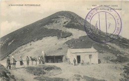 63 LE MONT DORE - Le Sommet Du Sancy Et L'Auberge - Le Mont Dore