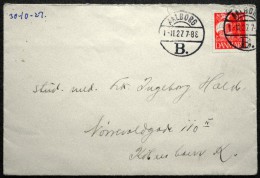 Denmark 1927   Letter   AALBORG 1-11-1927 B ( Lot 3171 ) - Brieven En Documenten