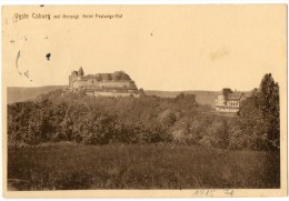 GERMANIA VESTE COBURG HOTEL FESTUNGS-HOF 1915 VIAGGIATA - Coburg