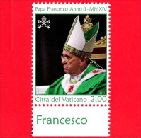 Nuovo - MNH - VATICANO - 2014 - Papa Francesco - Anno II - 2.50 € • Ritratto - Ungebraucht