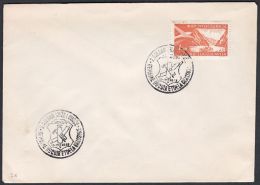 Yugoslavia 1953, Cover W./ Special Postmark "Week Of Leather And Footwear", Ref.bbzg - Brieven En Documenten