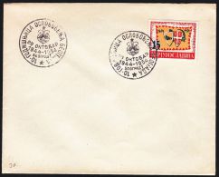 Yugoslavia 1954, Cover, W./special Postmark "10 Years Of Liberation", Ref.bbzg - Covers & Documents