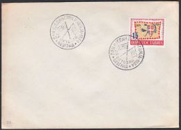 Yugoslavia 1954, Cover, W./special Postmark "The United Nations Day, Beograd", Ref.bbzg - Cartas & Documentos