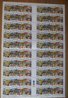 Nieuw-Zeeland 1977 Mi Nr 711-715 Sheet With 20 X 5 Stamps - Neufs