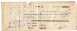 A28A - REPUBBLICA , STORIA POSTALE : Cambiale Del 1953 Con  Marche Da Bollo - Revenue Stamps