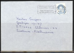 NETHERLANDS Brief Postal History Envelope NL 002 GRAVENHAGE Slogan Cancellation Philately - Cartas & Documentos