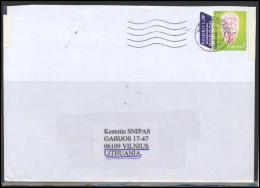 NETHERLANDS Brief Postal History Envelope Air Mail NL 009 Energy Saving - Storia Postale