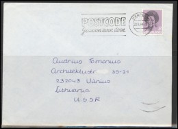 NETHERLANDS Brief Postal History Envelope NL 011 HAARLEM Slogan Cancellation - Covers & Documents