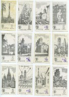 24 BILLETES DE TRANVIAS DE BARCELONA / SERIE COMPLETA BARCELONA MONUMENTAL  / 1973-74  (7) - Europa