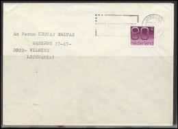 NETHERLANDS Brief Postal History Envelope NL 016 UTRECHT Slogan Cancellation Philately Propaganda - Cartas & Documentos
