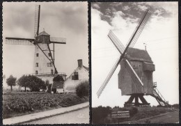 2 X CPM ELLEZELLES VIEUX MOULIN- Assez Rare - Molen - Ellezelles