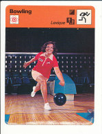 Fiche Illustrée Sport Jeu / Bowling ( Paula SPERBER En Image )  // IM 01-FICH-SPORT - Sports