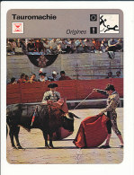 Fiche Illustrée Sport / Tauromachie / Corrida ( Mise à Mort Arène D'Arles )  // IM 01-FICH-SPORT - Sport