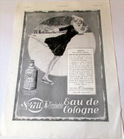 4711 / PATINAGE  / 1931 / EAU DE COLOGNE - Advertising