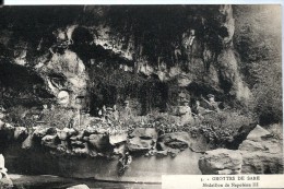 D64 - N°3 GROTTES DE SARE  - Médaillon De Napoléon III  - - Sare