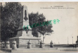 50 - CHERBOURG - LE MONUMENT DES SOLDATS ET MARINS MORTS AUX COLONNES - Cherbourg
