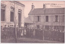 2- Saint-Chéron -Ecole Des Garçons - Ed. L. Bougardier - Saint Cheron