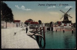 GORINCHEM - MOLENKAART - INGANG LINGEHAVEN - MOLEN - MOULIN - Gorinchem