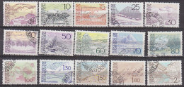 Q1615 - LIECHTENSTEIN Yv N°517/31 - Oblitérés