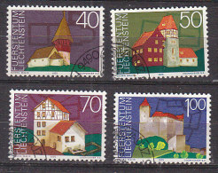 Q1649 - LIECHTENSTEIN Yv N°573/76 - Oblitérés