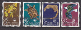 Q1656 - LIECHTENSTEIN Yv N°587/90 - Oblitérés