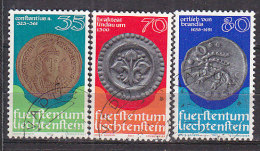 Q1669 - LIECHTENSTEIN Yv N°614/16 - Oblitérés