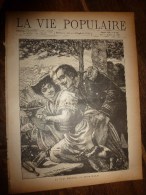 LVP 1888 : Gravure De Besnier (Le Sujet Difficille ) ; L' Histoire De TYBALT ; Une Page D'AMOUR (Zola).....etc... - Magazines - Before 1900