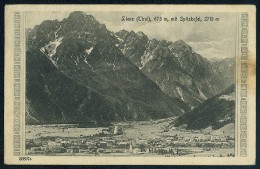 Lienz (Tirol) 676 M, Mit Spitzkofel, 2719 M - Stengel&Co. G.m.b.H. Dresden ----- Postcard Traveled - Lienz