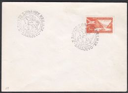 Yugoslavia 1957, Cover  W./ Special Postmark "United Nations Day, Sarajevo", Ref.bbzg - Cartas & Documentos