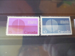 TIMBRE  DE CANADA   YVERT N° 434.435** - Unused Stamps