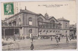 CPA DPT 75 PARIS, GARE MONTPARNASSE En 1920!! - Arrondissement: 14