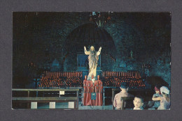 SHERBROOKE - QUÉBEC - BEAUVOIR - INTÉRIEUR DE LA CHAPELLE DE PIERRES EN EX VOTO AU SACRÉ COEUR - Sherbrooke