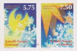 Greenland Mi 500-501 Christmas 2007 * * Angel - Star - Unused Stamps