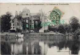 50 -   CHERBOURG - LE CHATEAU DE TOURLAVILLE   1907 - Cherbourg