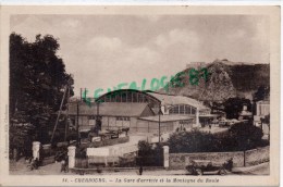 50 -   CHERBOURG - LA GARE D' ARRIVEE A LA MONTAGNE DU ROULE - Cherbourg