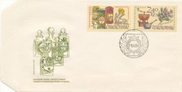 Czechoslovakia / First Day Cover (1971/19 A) Praha (2): International Congress On History Of Pharmacy (30h, 2,40Kcs) - Farmacia