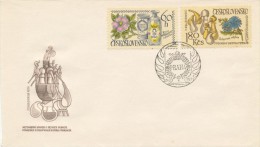 Czechoslovakia / First Day Cover (1971/19 B) Praha (1): International Congress On History Of Pharmacy (60h, 1,80Kcs) - Pharmacie