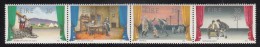 Ireland MNH Scott #817a Strip Of 4 Irish Theatre - Unused Stamps