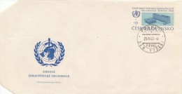 Czechoslovakia / First Day Cover (1966/05) Praha 1 (a): Opening WHO Building Geneva, Architect Jean Tschumi (1904-1962) - OMS