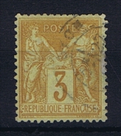 France: 1876 Yv 86 Obl/used. - 1876-1898 Sage (Tipo II)