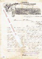 Brief 1900 - ASCHAFFENBURG -Actien Gesellschaft Für Buntpapier & Leimfabrikation-S.A. Pour La Fabrication Papier Colorié - Sonstige & Ohne Zuordnung