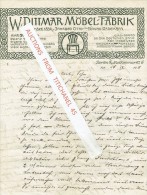 Brief 1918 BERLIN - W. DITTMAT - Möbel-fabrik - Autres & Non Classés