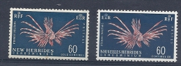 140012446  N.  HEBRIDES  YVERT   Nº  265/6  **/MNH - Nuevos