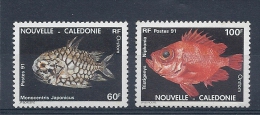 140012455  N.  CALEDONIA  YVERT   Nº  617/8  **/MNH - Nuevos