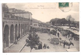 PUYLAURENS - La Halle Et Le Marché - Puylaurens