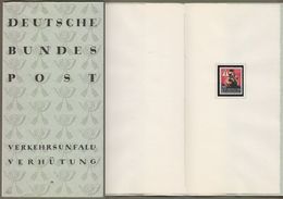 Bund: Minister Card - Ministerkarte Typ I, Mi.-Nr. 162," Verkehrsunfall-Verhütung 1953 " , Postfrisch, Rarität ! - Covers & Documents
