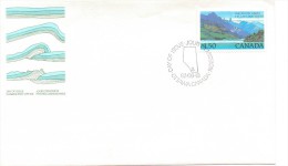 CANADA 1982  FDC LACS WATERTON  YVERT N°798 - 1981-1990