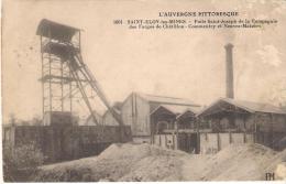 CPA..SAINT ELOY LES MINES ...PUITS Saint Joseph De La Compagnie Des Forges De Chatillon-commentry Et Neuves-maisons.. - Saint Eloy Les Mines